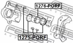 Ремкомплект FEBEST 1275-PORF