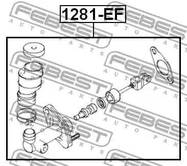 Цилиндр FEBEST 1281-EF