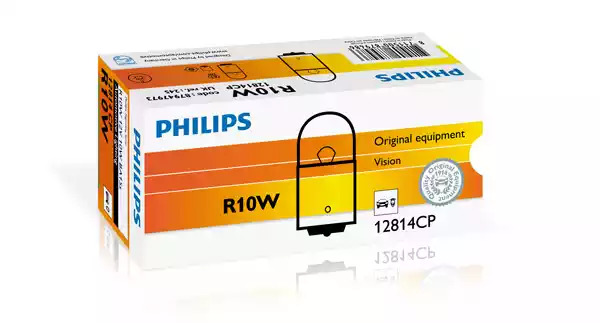 Лампа накаливания PHILIPS 12814CP (GOC 48341673, R10W)