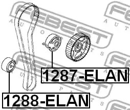 Ролик FEBEST 1287-ELAN