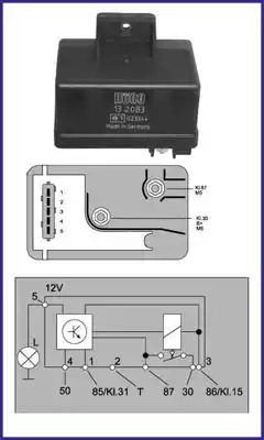 Реле HITACHI 132083