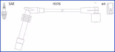 Комплект электропроводки HITACHI 134251