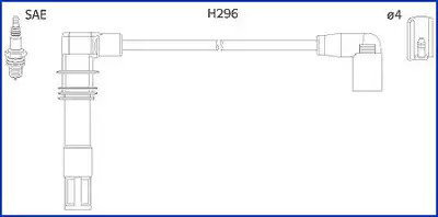 Комплект электропроводки HITACHI 134797 (134797)