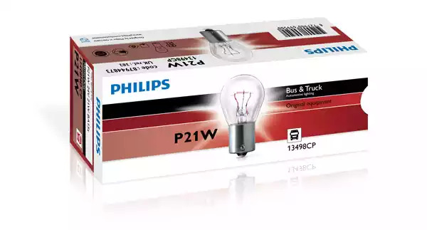 Лампа накаливания PHILIPS 13498CP (GOC 48415473, P21W)