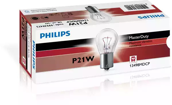 Лампа накаливания PHILIPS 13498MDCP (GOC 69949473, P21W)