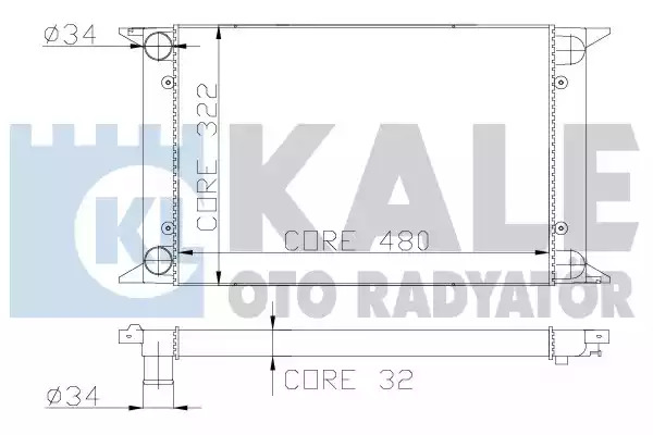 Теплообменник KALE OTO RADYATÖR 139000