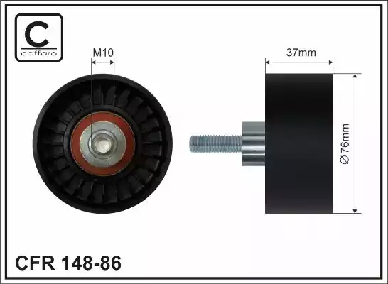 Ролик CAFFARO 148-86