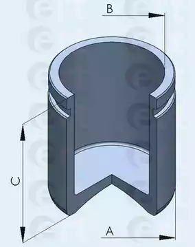 Поршень ERT 150516-C