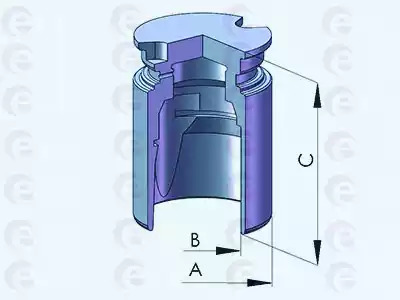 Поршень ERT 151258-C