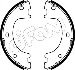 Комлект тормозных накладок CIFAM 153-249