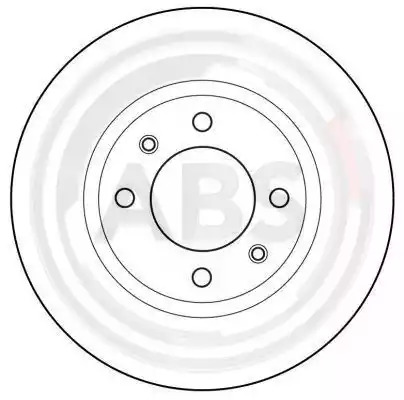 Тормозной диск A.B.S. 15414