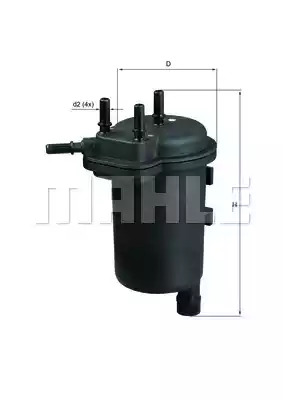 Фильтр MAHLE ORIGINAL KL 430 (76683122)