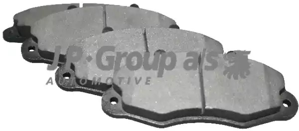 Комплект тормозных колодок JP GROUP 1563600510 (DP702ALT)