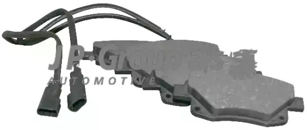 Комплект тормозных колодок JP GROUP 1563700110 (BS1458ALT)
