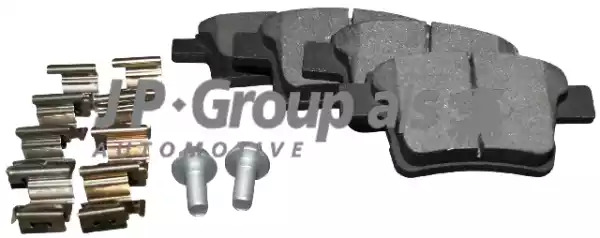Комплект тормозных колодок JP GROUP 1563700510
