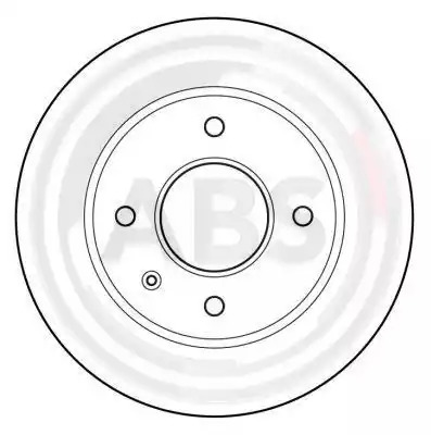 Тормозной диск A.B.S. 15728