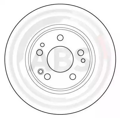 Тормозной диск A.B.S. 15789
