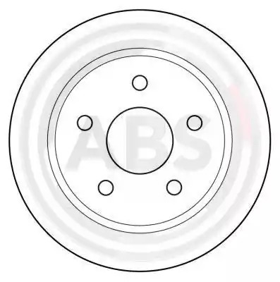 Тормозной диск A.B.S. 15802