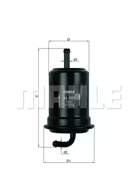 Фильтр KNECHT KL 523 (70353550)