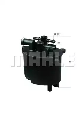 Фильтр MAHLE ORIGINAL KL 581 (70380334)