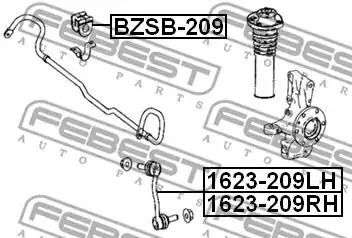 Стойка FEBEST 1623-209RH