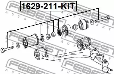 Болт FEBEST 1629-211-KIT
