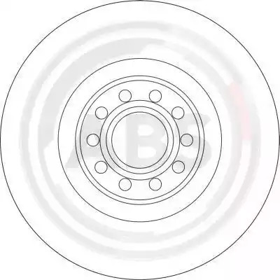 Тормозной диск A.B.S. 16929