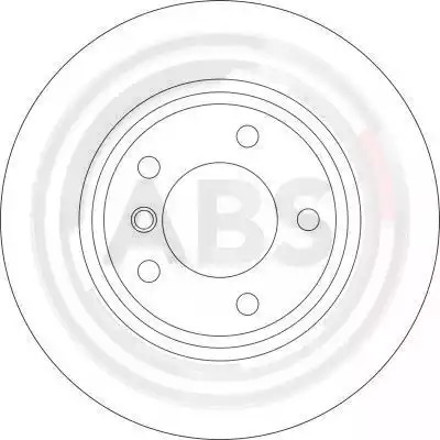 Тормозной диск A.B.S. 17023