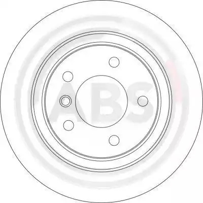 Тормозной диск A.B.S. 17024