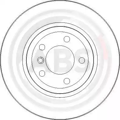 Тормозной диск A.B.S. 17025