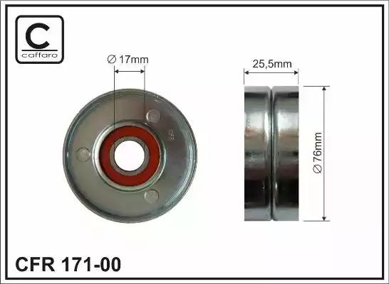 Ролик CAFFARO 171-00