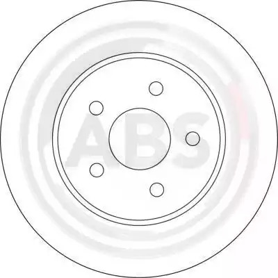 Тормозной диск A.B.S. 17116