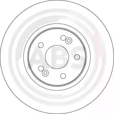 Тормозной диск A.B.S. 17154
