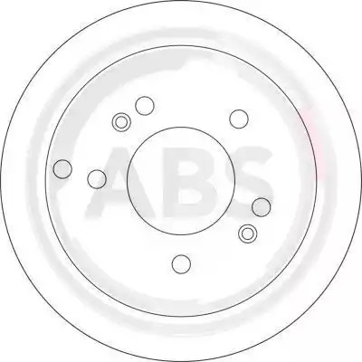 Тормозной диск A.B.S. 17208