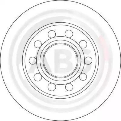 Тормозной диск A.B.S. 17332
