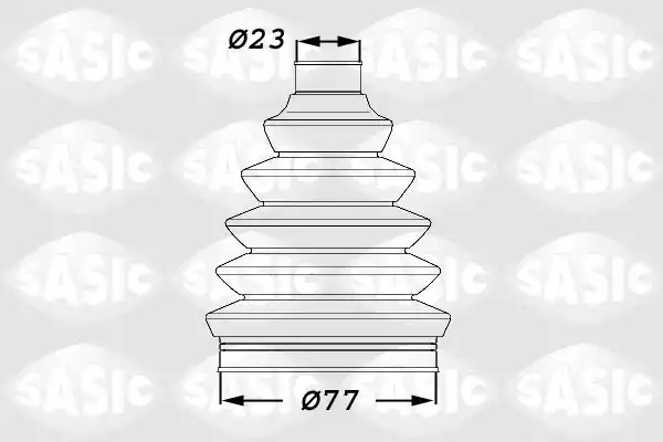 Комплект пыльника SASIC 1900008