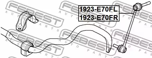 Стойка FEBEST 1923-E70FL