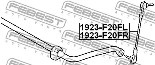 Стойка FEBEST 1923-F20FR