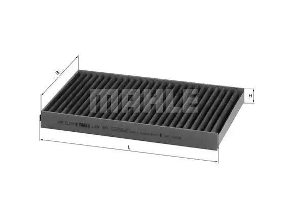 Фильтр MAHLE ORIGINAL LAK 197 (76831895)