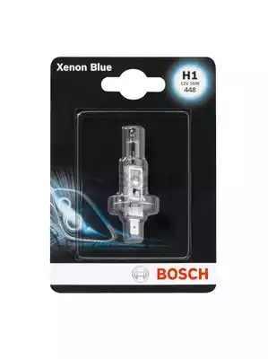 Лампа накаливания BOSCH 1 987 301 011 (E1 2XP, H1, 12V 55W H1 XENON BLUE)
