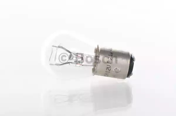 Лампа накаливания BOSCH 1 987 302 215 (Blister 2pcs - 1 987 301 015, E1 2DR, P21/4W, 12V 21/4W P21/4W PURE LIGHT)