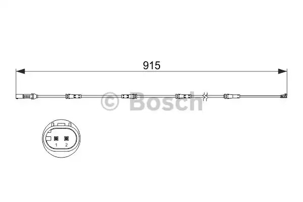 Контакт BOSCH 1 987 473 509 (AP837)