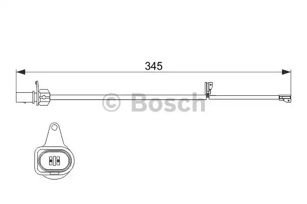 Контакт BOSCH 1 987 474 507 (AP607)