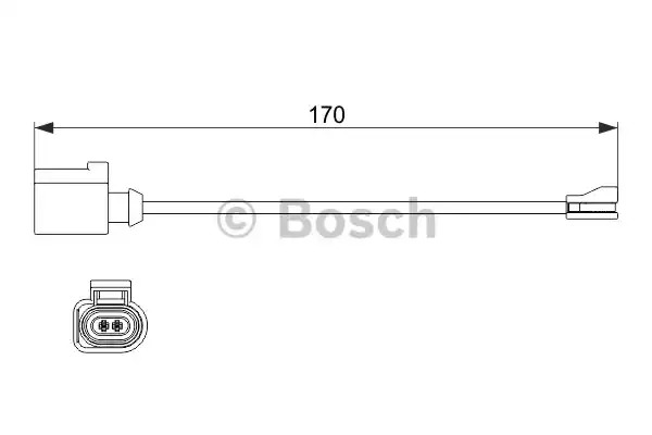 Контакт BOSCH 1 987 474 512 (AP612)