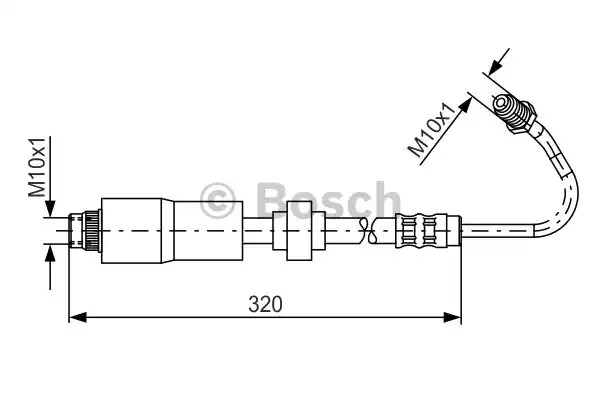 Шлангопровод BOSCH 1 987 476 067 (BH040)