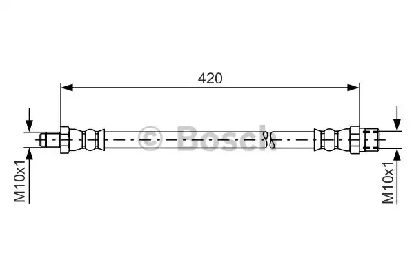 Шлангопровод BOSCH 1 987 476 077 (BH047)