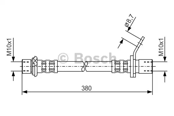 Шлангопровод BOSCH 1 987 476 160 (BH735)