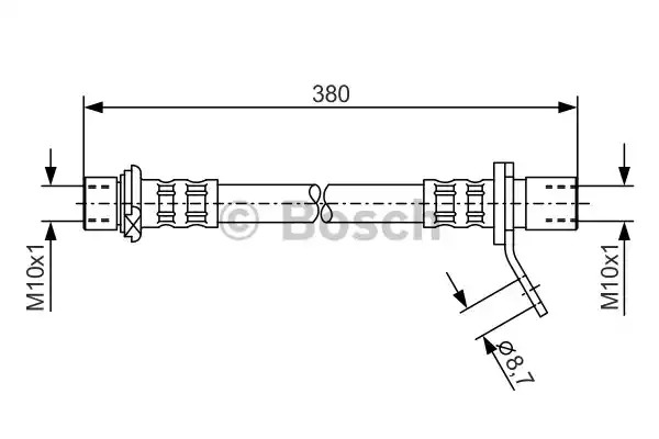 Шлангопровод BOSCH 1 987 476 161 (BH736)