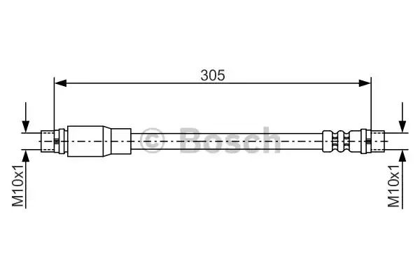 Шлангопровод BOSCH 1 987 476 171 (BH744)