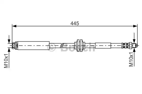 Шлангопровод BOSCH 1 987 476 180 (BH755)